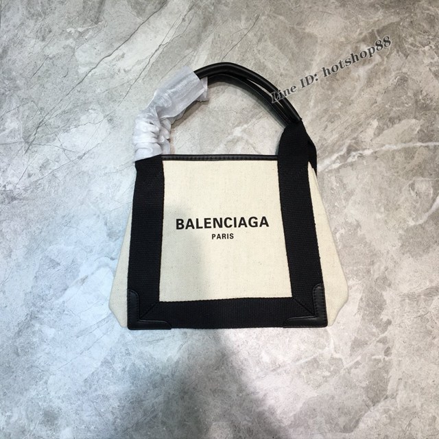 Balenciaga專櫃經典爆款帆布購物袋手提包 巴黎世家迷你托特帆布包 fyj1678